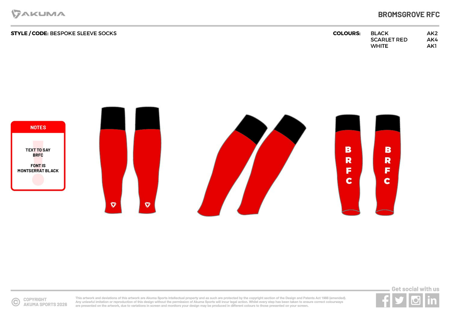 Akuma Match Sleeves